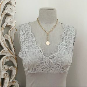 Cami With Lace Insert